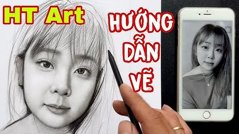 Hướng dẫn cách vẽ chân dung bằng bút chì htart / HT Art 