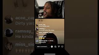 Horrid1 beefs old cellmate on ig live #CGM #cgm #1011