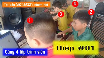 Cuộc thi Scratch bút vẽ của nhóm lập trình viên nhí - Hiệp thi đấu scratch #01
