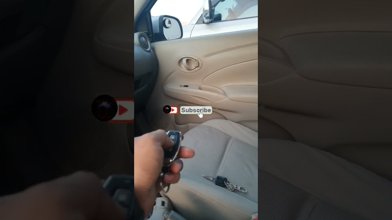 Nissan Sunny 2012-2019 installation keyless entry Door Lock Unlock Remote system  bright King 