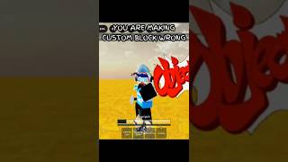 How to fix custom block animation gone wrong (JJS) #tutorial #skillbuilder #jjs #roblox #moveset