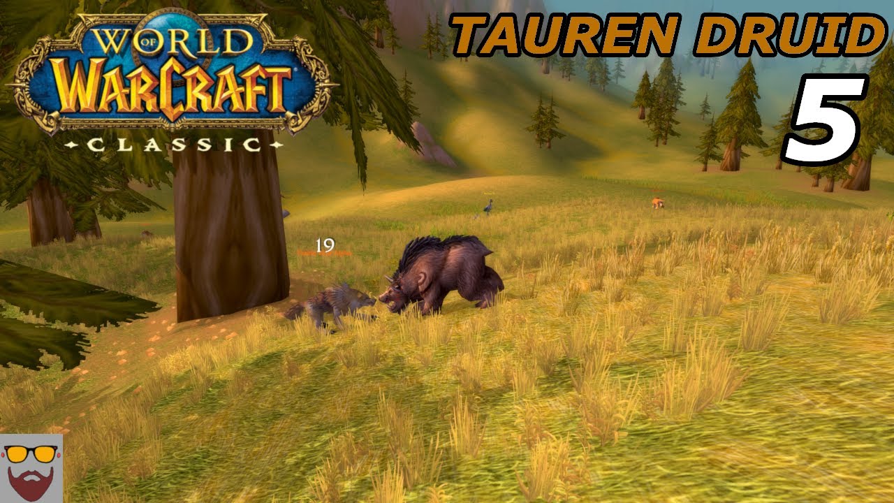 Let's Play WoW CLASSIC - Tauren Druid - Part 5: Wildmane Totem