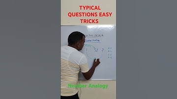 Typical questions easy solution #shorts #short #reasoning #maths #mathtricks #tricks #shortsfeed
