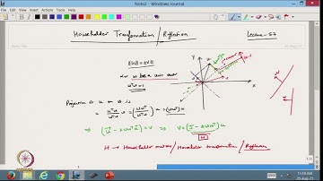 Householder transformation