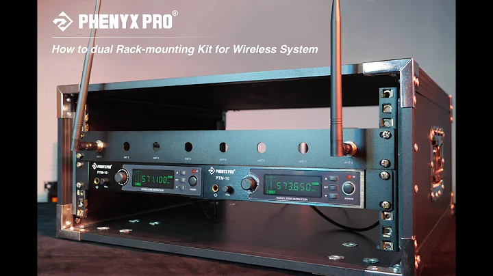 Tutorial--How to mount the Phenyx Pro dual rack-mounting kit for the wireless system?