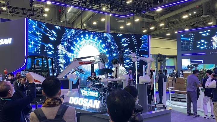 Doosan showcase at CES 2022