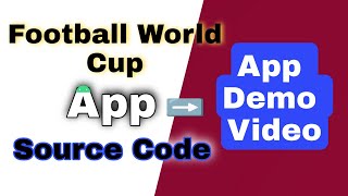 Football World Cup||Qatar World Cup 2022 Android App Source code for Bangladesh in any Country's screenshot 5