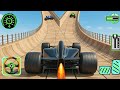 Black Formula Car Mega Ramp Extreme Racing - GT Car Formula Car Racing Stunts 3D - Android GamePlay