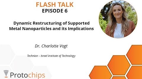FLASH TALKS: EP #6 - Dynamic Restructuring of Supported Metal Nanoparticles and its Implications