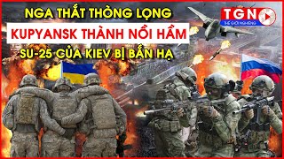 Thời sự Quốc tế chiều 19\/8 | Nga thắt thòng lọng, Kupyansk thành nồi hầm ở Donbass; Nga bắn hạ Su-25