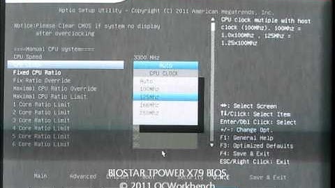 BIOSTAR TPOWER X79 BIOS @ OCWORKBENCH