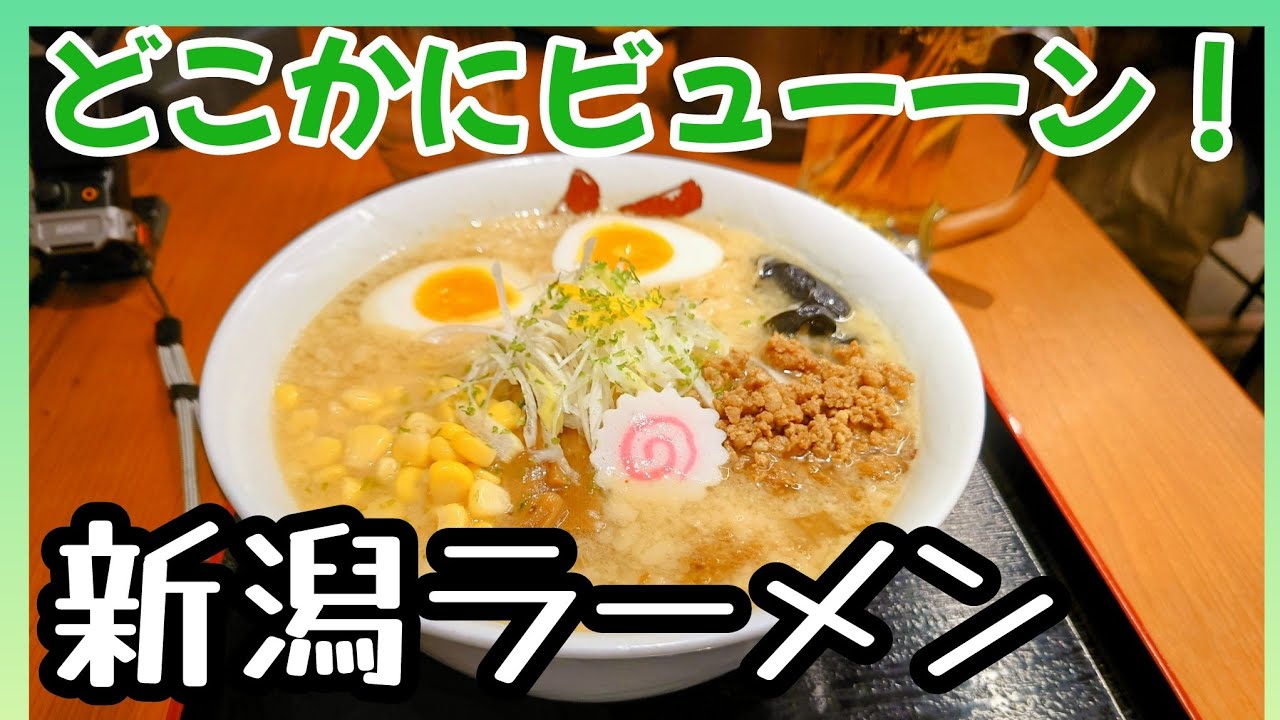 〆はやっぱりラーメン🍜だよね　【どこかにビューーン！】新潟ひとりぶらり旅