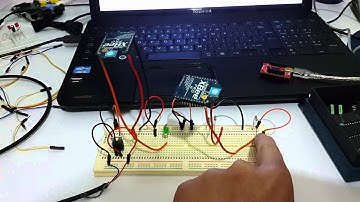 Basic wireless communication through xbee