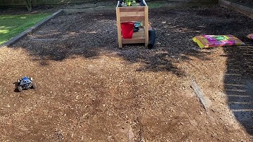 Tamiya Grasshopper First Run on Dirt and Concrete