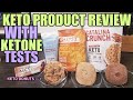 KETO PRODUCT REVIEW W/KETONE TEST: ENLIGHTENED ICE CREAM BARS, DONUTS, CEREAL, QUEST CHIPS, MCT BARS