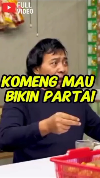 KOMENG MAU BIKIN PARTAI@QAMRATRAVELS #podcast #Komeng#Paski