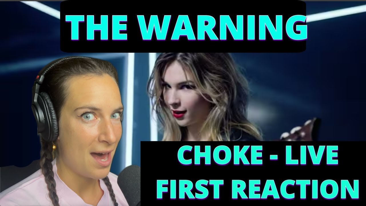Vocal Coach reacts: THE WARNING - CHOKE (LIVE)