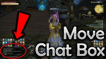 How to Move the Chat Box in FFXIV on PC (Quick Guide)