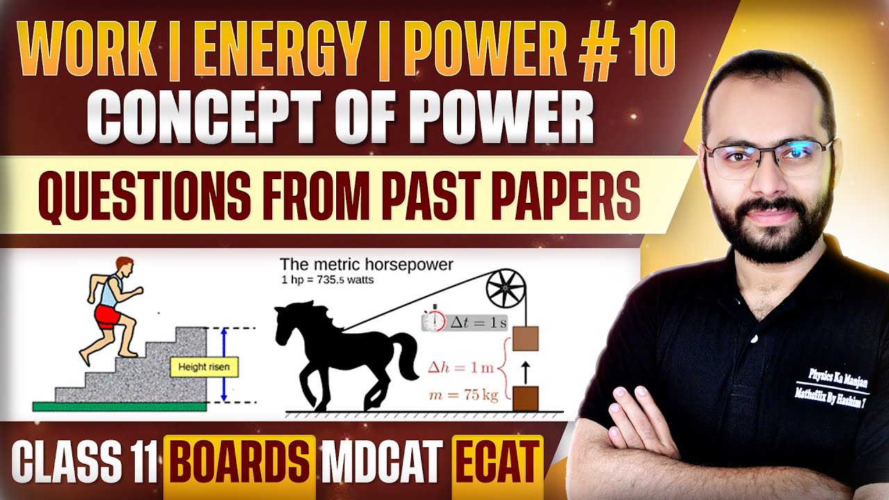 Class 11 Physics Work Energy Power 10 Power Derivation Concept Class 11 physics work energy power 10 power derivation concept