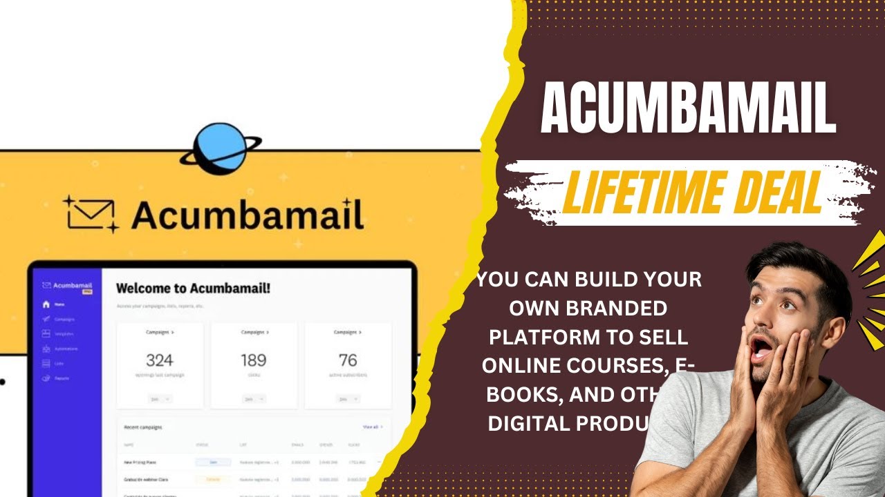 Acumbamail Appsumo Deal: Grow Your Business with High Converting Email Campaigns and Landing Pages
