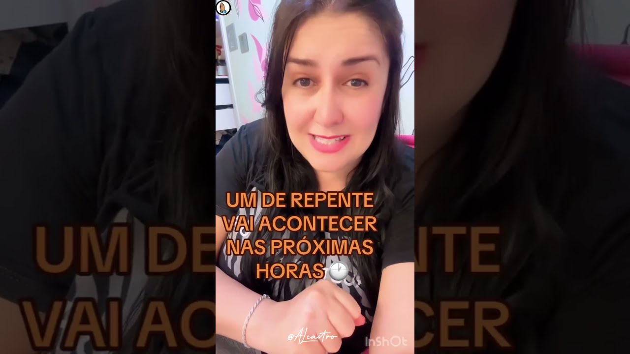 UM DE REPENTE VAI ACONTECER NAS PRÓXIMAS HORAS ⏰