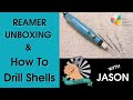 Bead Reamer Unboxing and How To Drill Shells at The Bead Gallery, Honolulu