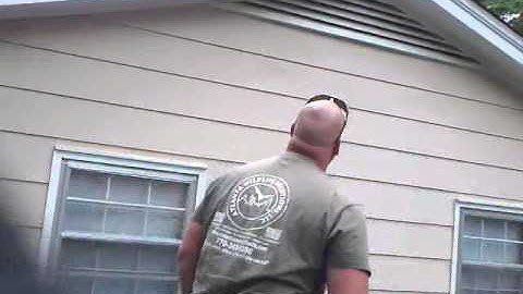 Bats in Gable Vent Removed in John