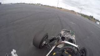 UNCC FSAE 3/26/17 zMAX Autocross Run 1 Car 49