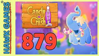 Candy Crush Soda Saga Level 879 Ultra Hard (Frosting mode) - 3 Stars Walkthrough, No Boosters screenshot 5
