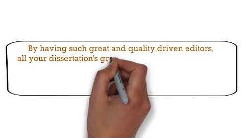 dissertation editing services