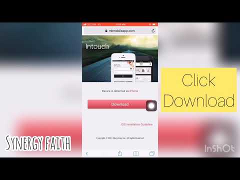 How to download Mary Kay Intouch Mobile Apps & How To Purchase Items