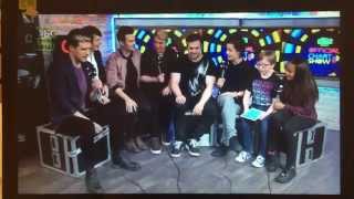 Michael Auger on CBBC Official Chart Show