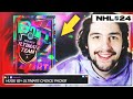 Opening 4 82 ultimate choice packs 1000000 coins worth in nhl 24 hut