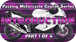 Motorcycle Basic Riders Course Introduction