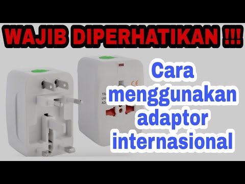 Video: Cara Menggunakan Soket Listrik di Eropa