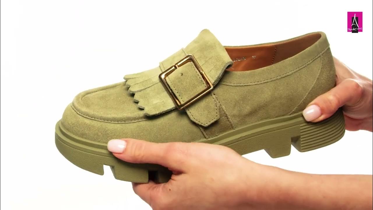 3231810 Видеообзор I Женские лоферы GEOX D VILDE - YouTube