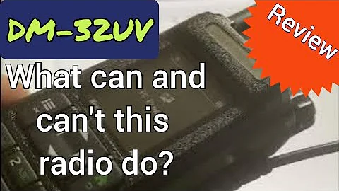 #Baofeng DM-32UV #review #hamradio