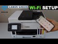 Canon Maxify GX6040 WiFi Setup Using The Display Panel, Add In SmartPhone.