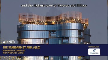 2023 Aqualand Award for Best Residential Development winner is...Innovation & Excellence Awards