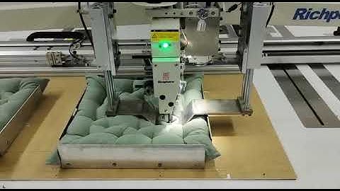 How to do cushion by Richpeace Automatic Bar Tracking Machine