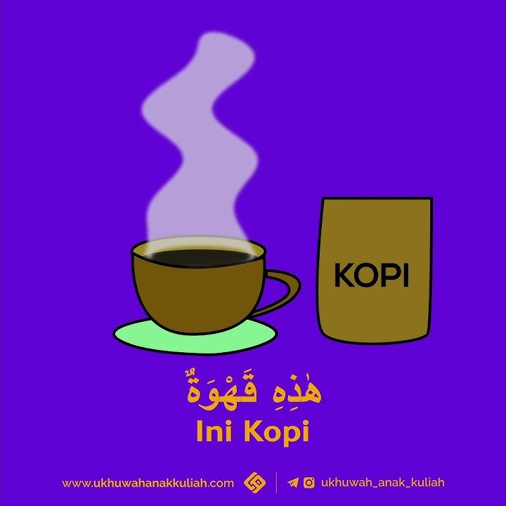 Kopi Kopi.!! Ada Yang Tau Bahasa Arabnya Kupi.?