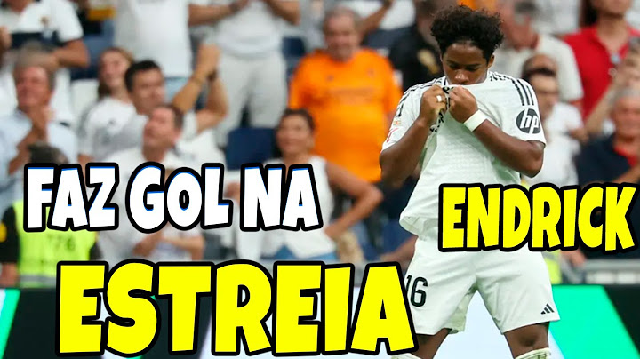 ENDRICK FAZ GOL NA ESTREIA DO CAMPEONATO #realmadrid  #futebol