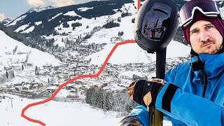 Größte Skirunde der Alpen (65km): Skicircus Saalbach Hinterglemm Leogang Fieberbrunn