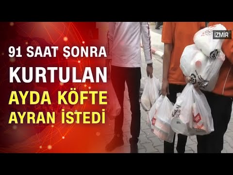 Ayda istedi hastaneye köfte yağdı