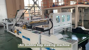 Two side sealing bubble bag making machine | Pansatec