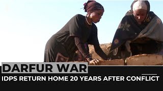 Darfur war: Refugees return home 20 years after conflict began