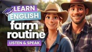 Daily Routine on the Farm | Improve Your English | English Listening Skills