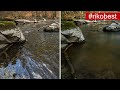 FOTOGRAFIEREN MIT POLFILTER und ND-Filter am Wasser  - Foto mit Langzeitbelichtung ohne Spiegelung