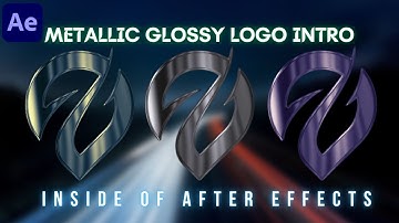 Metallic Glossy Logo Intro Reveal in After Effects || After Effects Tutorial | Awesome Motions
