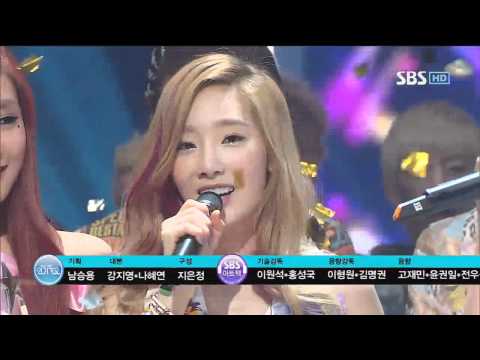Taughter [Twinkle] Mutizen Song @SBS Inkigayo Popular song 20120527